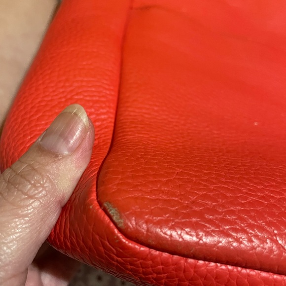 Fossil Vibrant Red Tote Bag - Picture 7 of 8